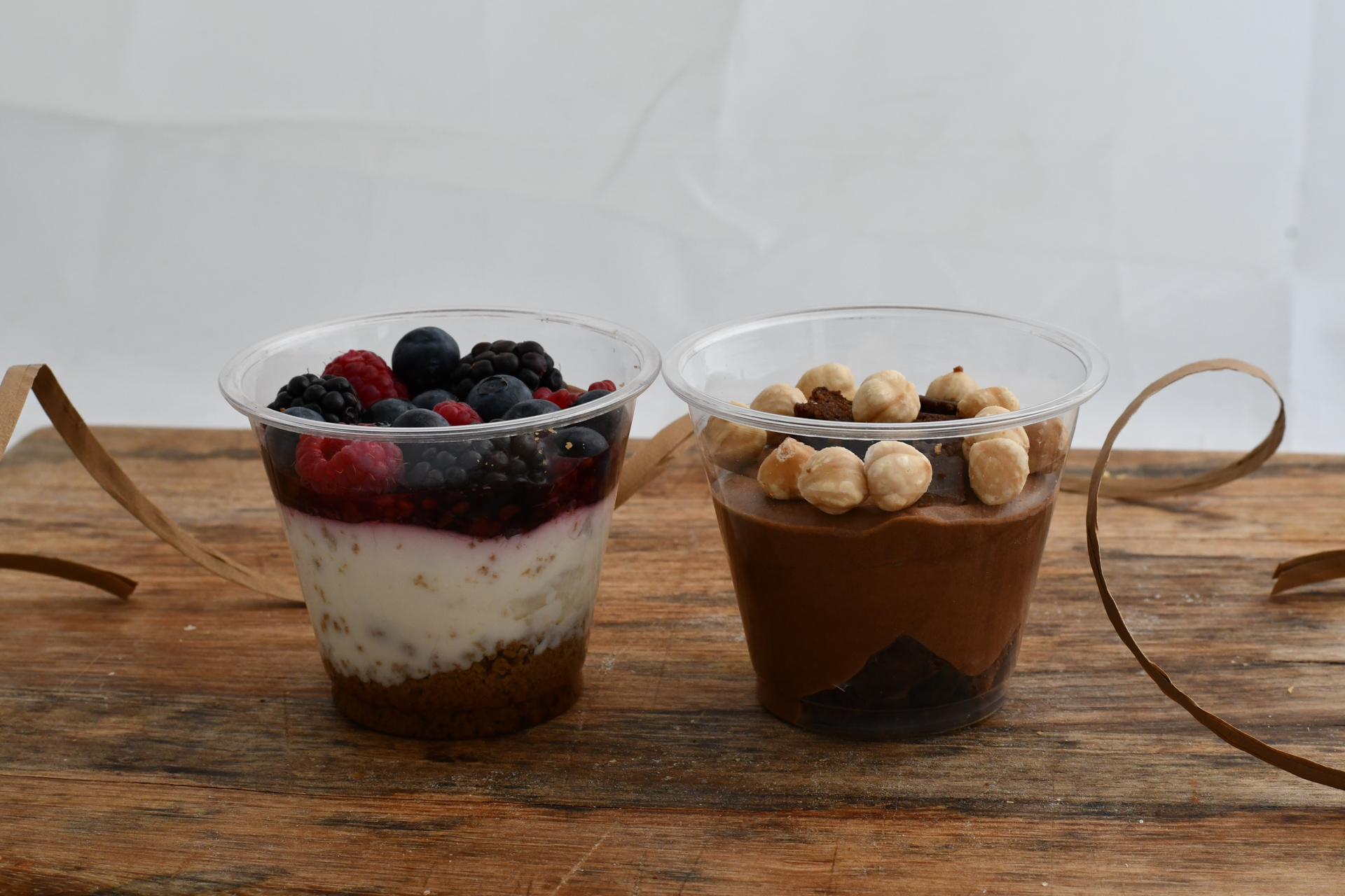 Vasitos cheesecake y brownie El Trigal Vasitos cheesecake y brownie El Trigal